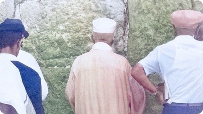 sages by the Kotel