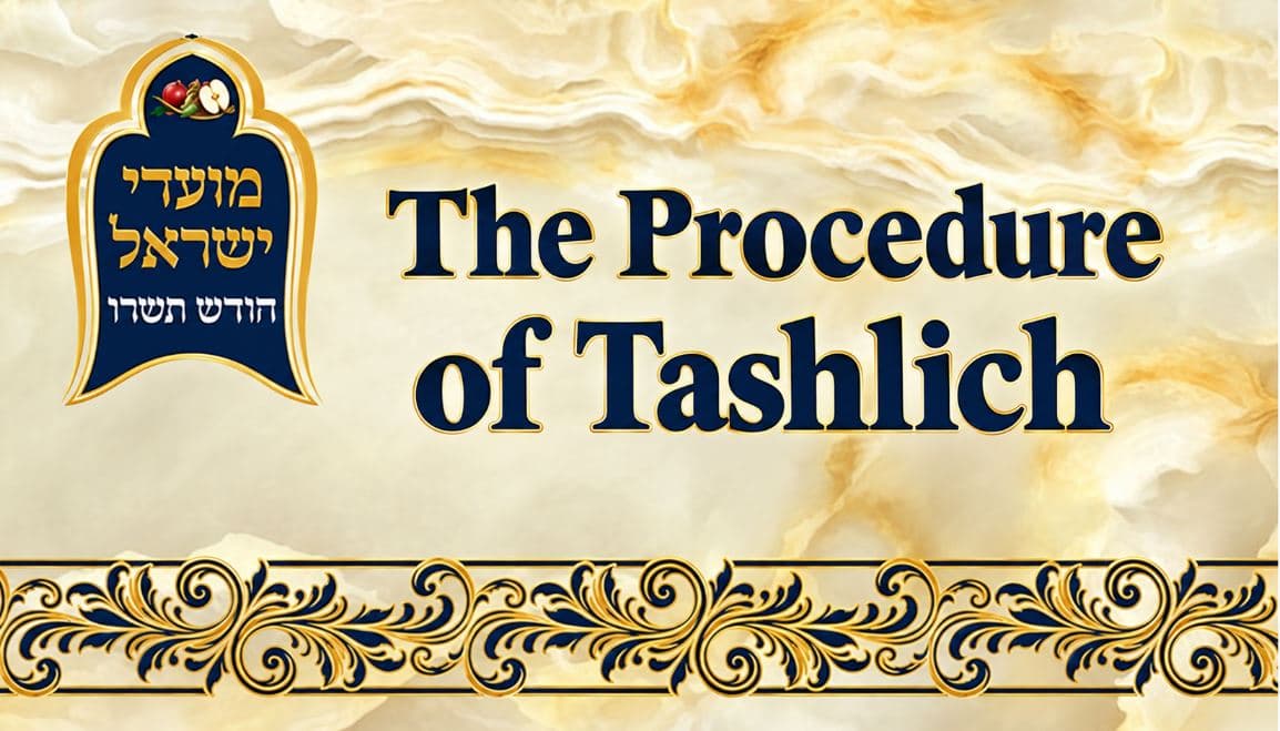 The Procedure of Tashlich