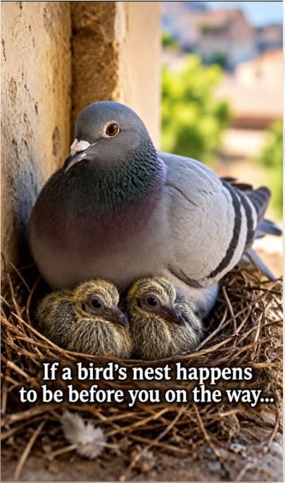 Sending Away the Mother Bird from her Nest