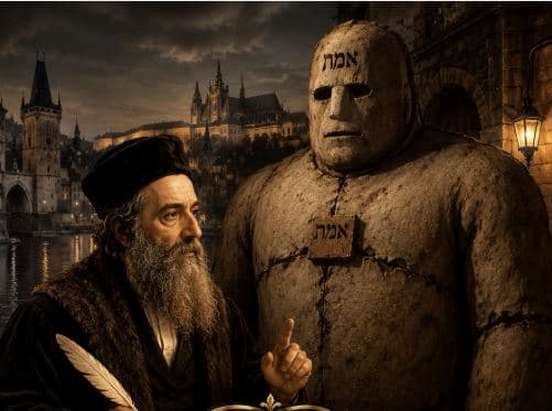 An Ai Symbolic Representation of the Maharal and the Golem