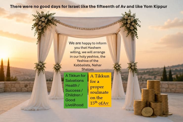 Chupa and Tikkun