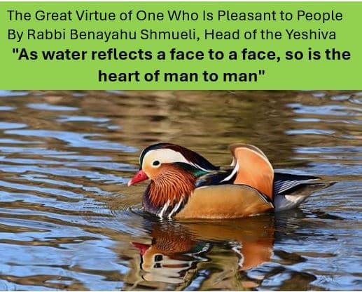As water reflects a face to a face