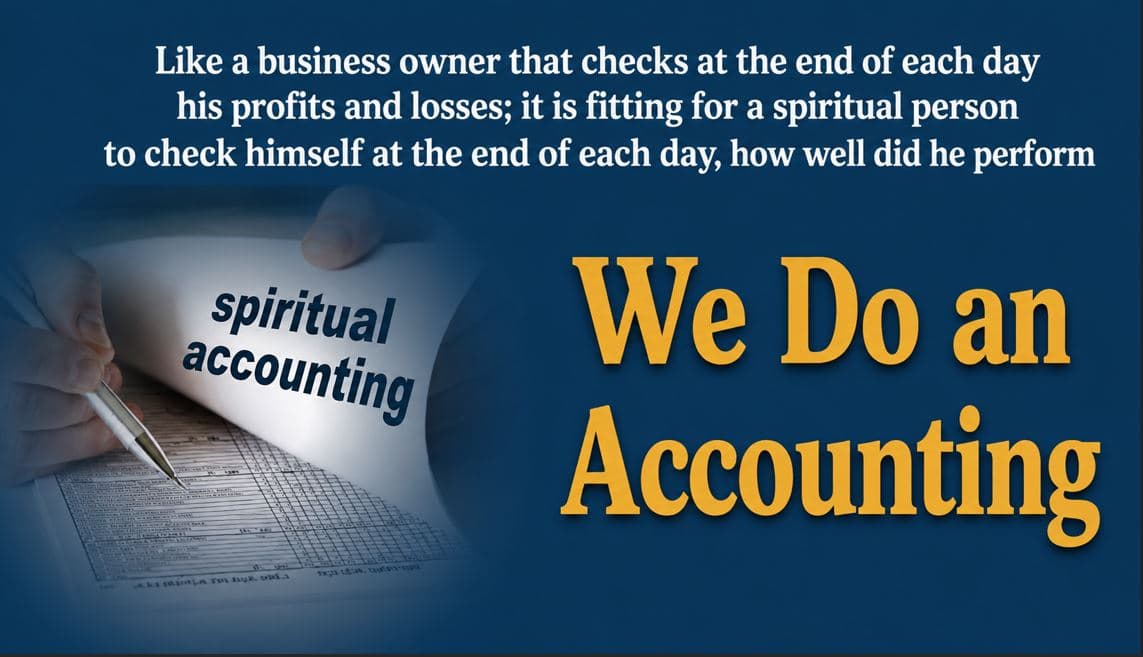 spiritual accounting