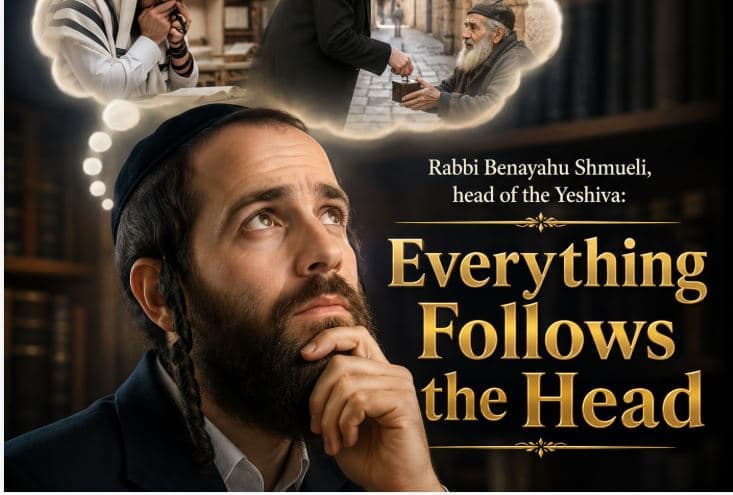 everything follows the head
