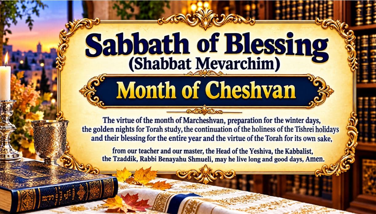 Shabbat Mevarchim
